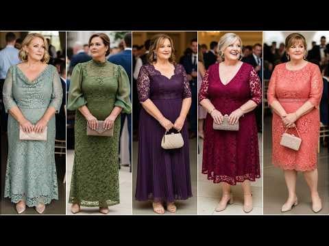 Stunning Plus Size Mother of The Bride Lace Dresses: Flattering Curvy Lace Formal Gowns 2026