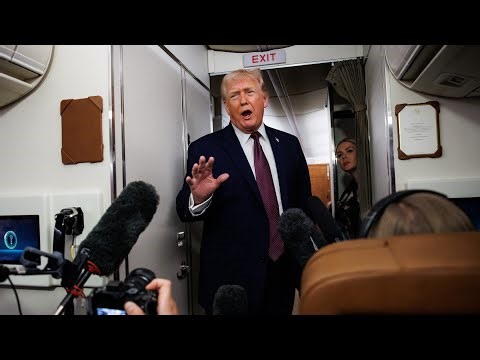 ‘You’re with fake news’: Trump exposes CNN reporter on Air Force One