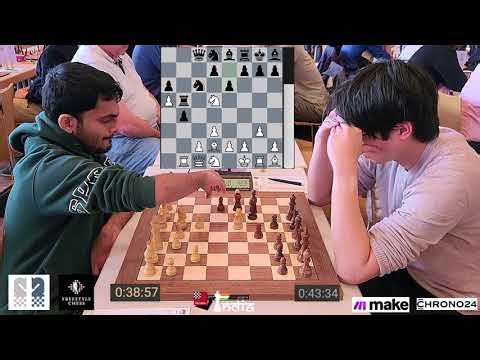 Nihal Sarin beats an IM rated 2431 in just 17 moves | Grenke Freestyle 2026
