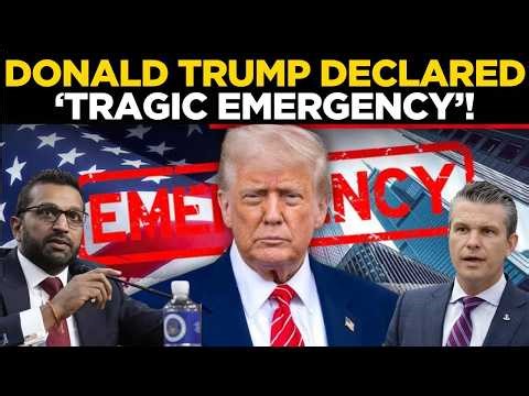 Trump Speech Live | US President Just Declare Emergency | Trump New Message To America | Kash Patel