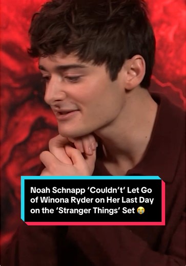 #NoahSchnapp and #WinonaRyder had a mother-son bond, on and off screen. 🥹 #StrangerThings #StrangerThings5 #WillByers