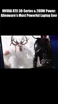 280W of PURE INSANITY?! Alienware Just Built a Laptop That Shouldn’t Exist