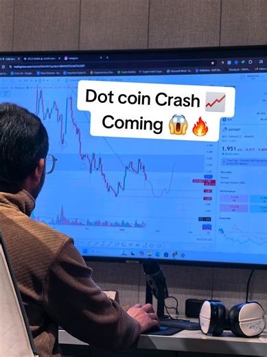 Dot Coin Signal 🔥 Dot Coin Update 😱 Big Crash Coming 📈 #fypシ゚viral #trading #crypto #foryoupage #dot