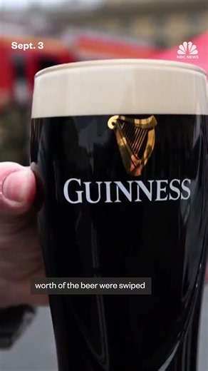 Thieves in U.K. steal thousands of pints worth of Guinness