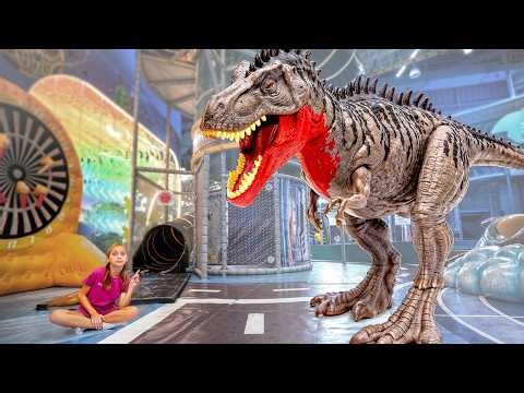 Dinosaur Toy Story for Kids: Pretend Play and Fun Dino Facts