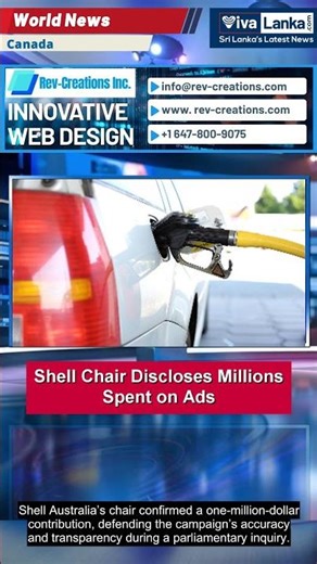 Shell Chair Discloses Millions Spent on Ads
