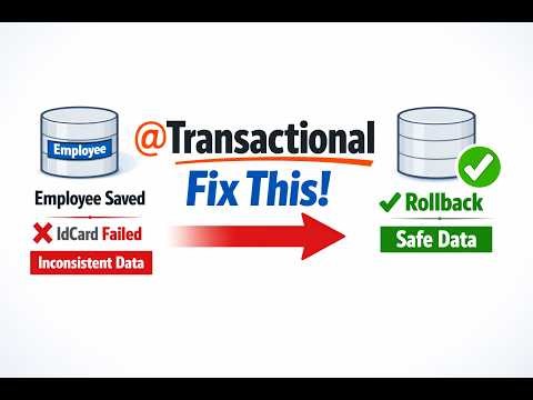 Why @Transactional is Important in Spring Boot? (Fix Data Inconsistency)