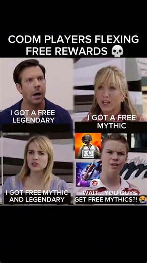 CODM Players vs PUBG & Free Fire 😂💀 FREE MYTHIC?!
