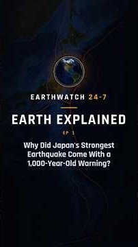 Why Did Japan's Strongest Earthquake Come With a 1,000-Year-Old Warning? · Earth Explained