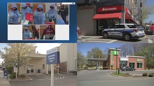 Suspects still at large after back‑to‑back gunpoint bank robberies in Boston leave customers shaken