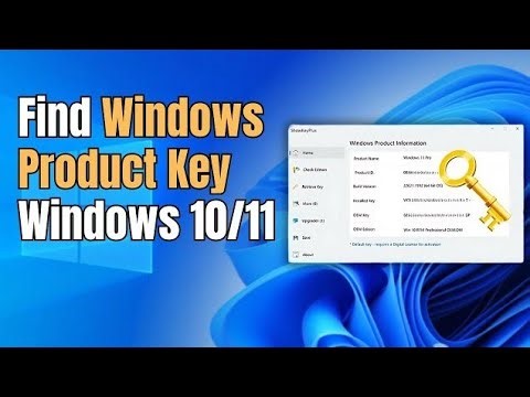 How to Find Windows 10 / 11 Product Key on Your computer - 2026 | Retail & OEM Digital License Key