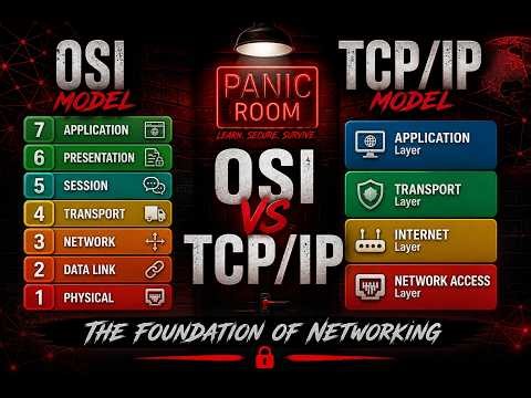 OSI Model Explained | The Foundation of Networking (OSI vs TCP/IP)