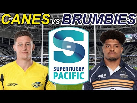 HURRICANES vs BRUMBIES Super Rugby Pacific 2026 Live Commentary