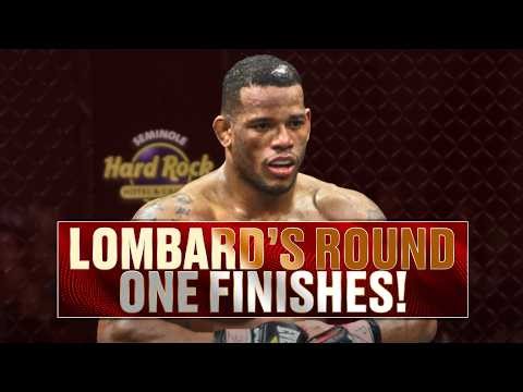 Hector Lombard's Round One Finishes But They Get Faster Each Time!