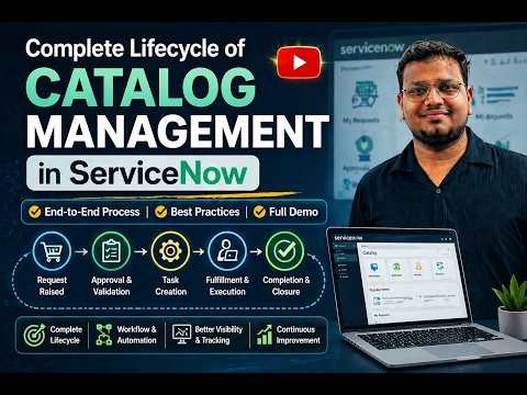 Everything About Catalog Management in ServiceNow | Full Lifecycle