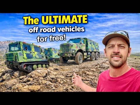 I Bought The Ultimate Off Road Military Vehicles! (for free)