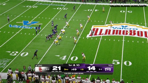 Seals the deal🤝 Ken Seals' 258-Yard Game Highlights vs. #16 USC🎬 #Big12FB | TCU Football | Big 12 Conference