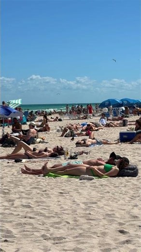 🇺🇸 Spring Break in Miami Beach, Florida, USA 🏖️ #shorts