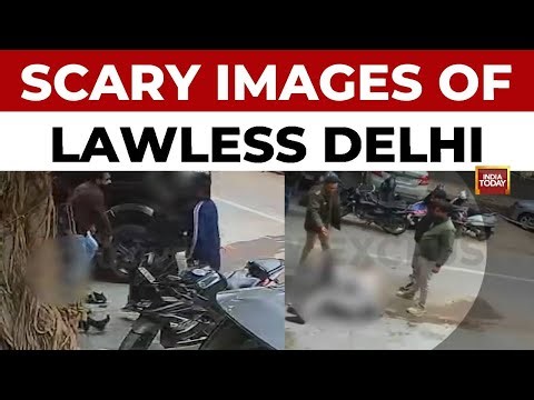 Shocking CCTV Footage Reveals Brutal Attack on Family in Delhi's Laxmi Nagar | India Today News