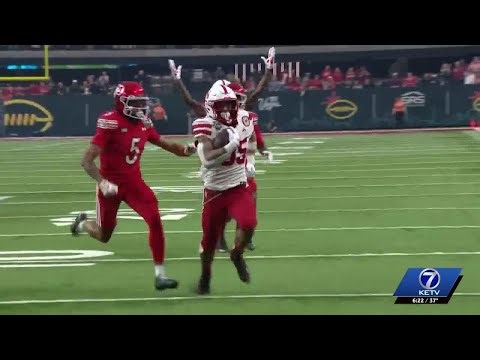 Nebraska folds against Utah's winning hand in Las Vegas Bowl