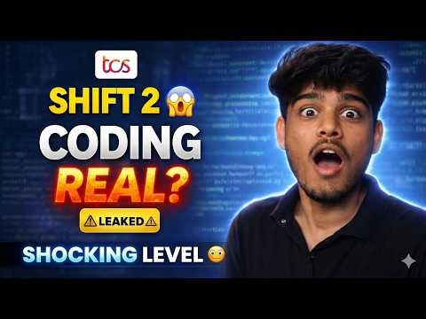 TCS Shift2 Coding Question | TCS 20/03/2026 Coding Question | TCS Real Question