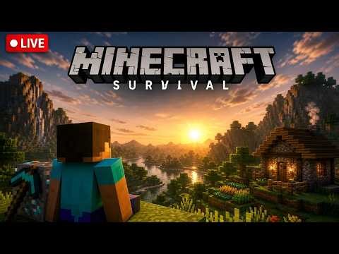 Minecraft Java Edition Survival | FULL GAME Walkthrough!
