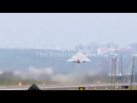 Taiwan Air Force scrambles jets on second day of China's military drills
