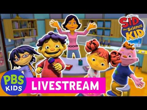 🟢 Sid the Science Kid FULL EPISODES LIVE | Sing, Laugh & Find the Big Idea with Sid! 🎤 | PBS KIDS