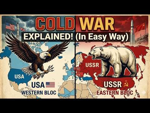 The Cold War: Complete Story Explained | America vs Soviet Union Documentary