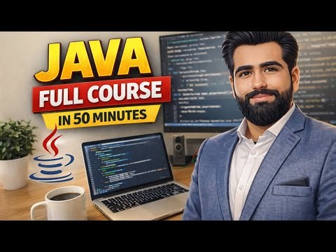Java Programming Full Course in 1 Hour|Java for Beginners | Learn Java from Scratch|How