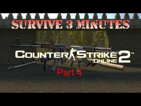 Can I Survive 3 Minutes Using Every Counter Strike Online 2 Weapons Each? Part 4