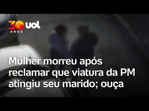 Mulher foi baleada na zona leste de SP após reclamar que viatura da PM atingiu seu marido; ouça