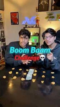 Boom Baam Challenge😂! #ytshorts #games #reaction