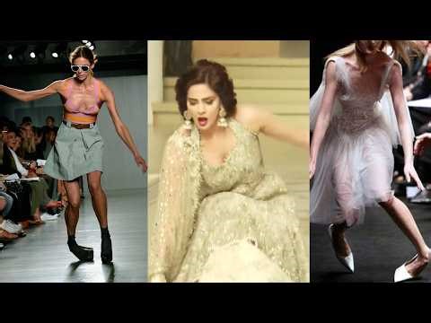 Runway Fail 😱 Model Was NOT Ready for This | Ramp Walk Fall Viral