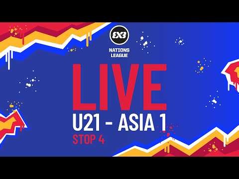 RE-LIVE | FIBA 3x3 Nations League 2026 - U21 Asia - Stop 4 | Pool Phase | #3x3Basketball