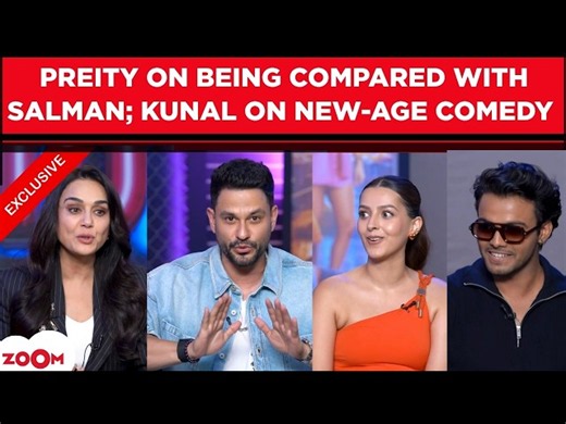 Preity Zinta reacts to being compared to Salman Khan; Kunal Kemmu on Sharmila Tagore's cameo | Vibe