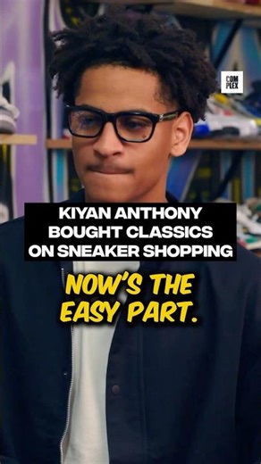 Kiyan Anthony bought classics on #SneakerShopping