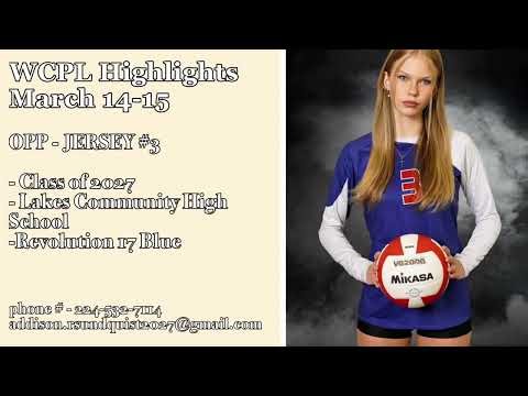 WCPL Highlights / March 14-15 - Ray (Addison) Sundquist