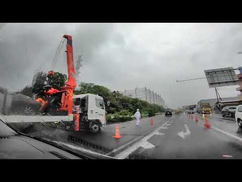 357号 蘇我の事故処置現場を過ぎたら渋滞解消していつもの流れに戻った