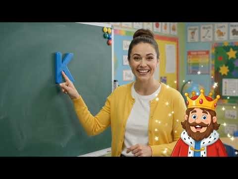 Letter K Phonics for Kids 🌈 | K Sound & K Words