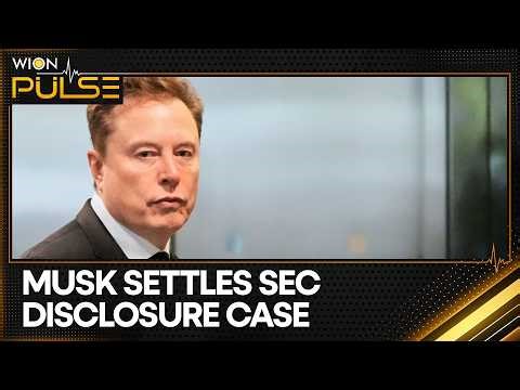 Elon Musk Settles SEC Disclosure Case Over Twitter Stake, Agrees To $1.5M Fine | WION Pulse