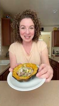 Sausage-Apple Stuffed Acorn Squash