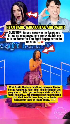 RYAN BANG 1ST RUNNER UP SA MISS Q&A! 👑✨ #shorts