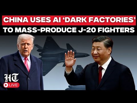 LIVE | Xi Jinping’s AI-Driven J-20 Fighter Jet Expansion Sparks Pacific Security Concerns | Trump