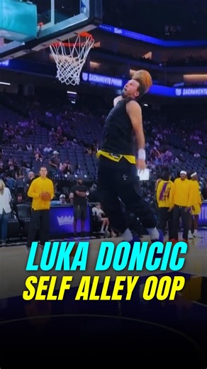 Luka trying to fill LeBrons SHOES😭✌️