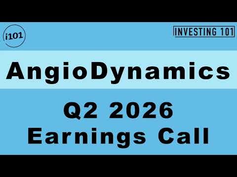AngioDynamics Q2 2026 Earnings Call