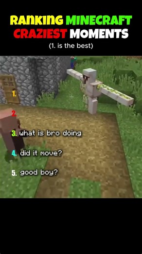 Ranking The Best Minecraft Craziest Moments