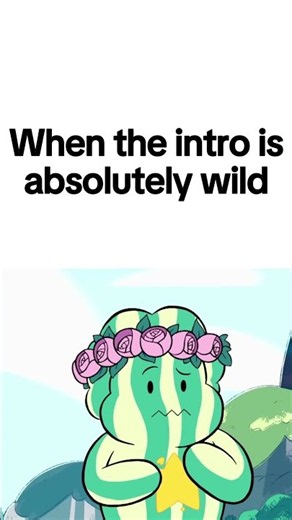 When the intro is absolutely wild | #stevenuniverse #shorts #meme