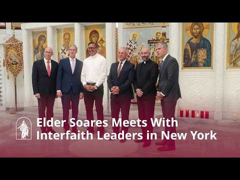 Elder Soares Meets With Interfaith Leaders in New York