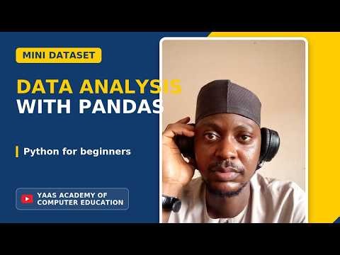 Data Analysis with Python Pandas
